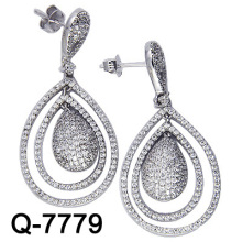 Latest Styles Earrings 925 Silver Jewelry (Q-7779. JPG)